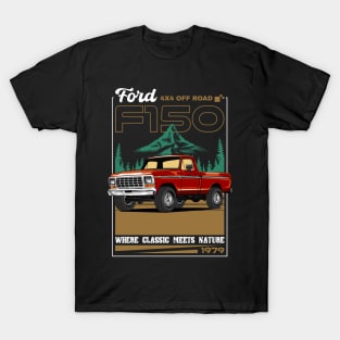 Retro F150 Pickup Car T-Shirt